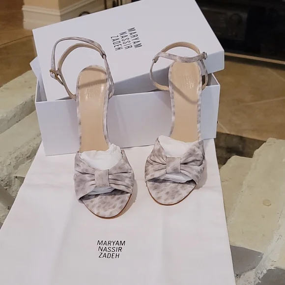 Maryam Nassir Zadeh ‘Victoria’ Sandal NWT 38 - Picture 2 of 9